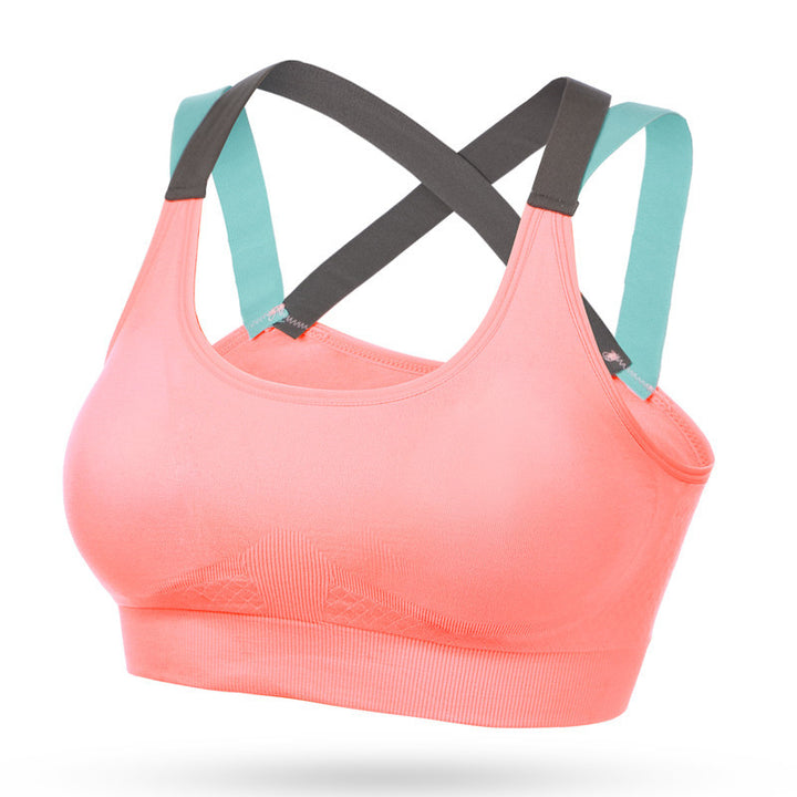 3Pcs Female Cross Beautiful Back Sports Bra Vest Image 4