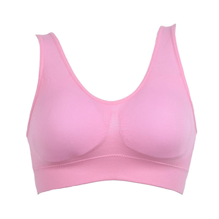 5Pcs Yoga Sports Bra Comfortable Breathable Plus Size Image 7