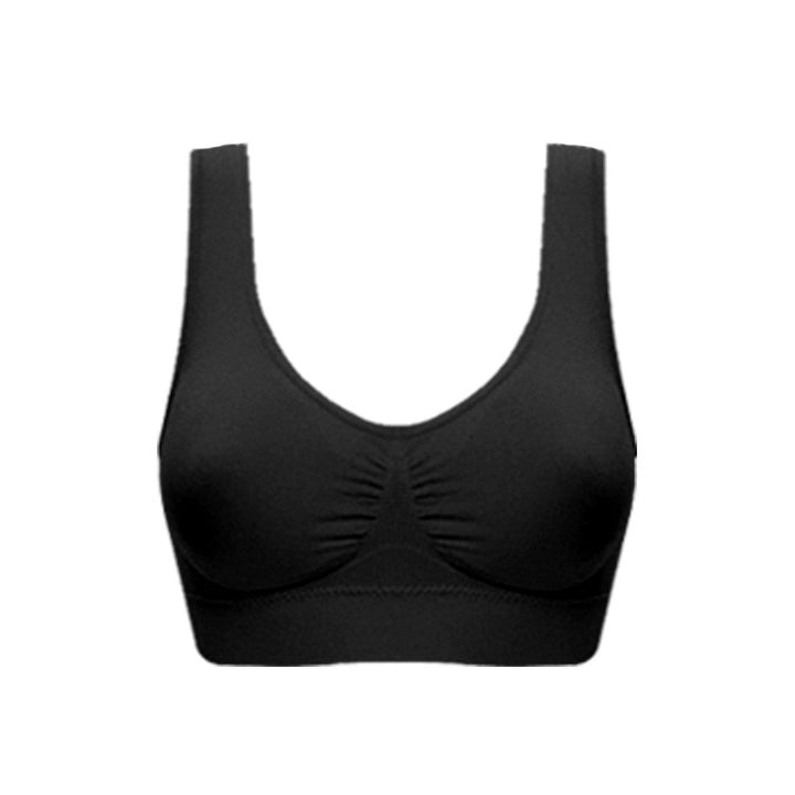 3Pcs Womens Little Vest Seamless Yoga Sports Bra Vest Image 8