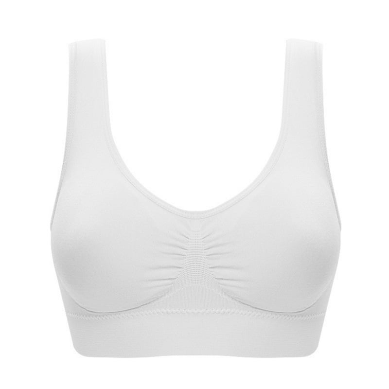 3Pcs Ms. Double Layer Sports Bra Large Size Image 7