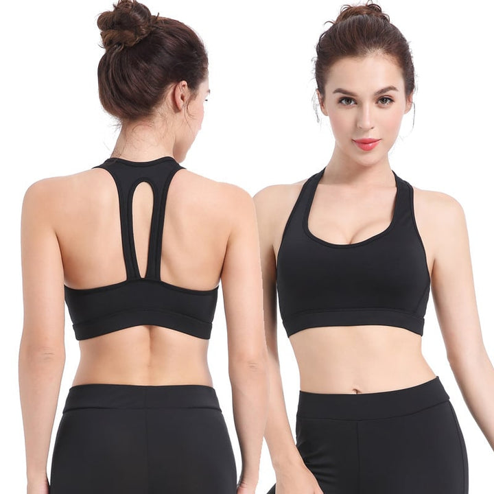 Womens High-Intensity Support Yoga Sports Bra Image 1