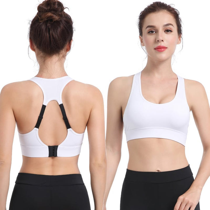 Female Adjustable Anti-Sag Sports Bra Running Quick-Drying Image 1