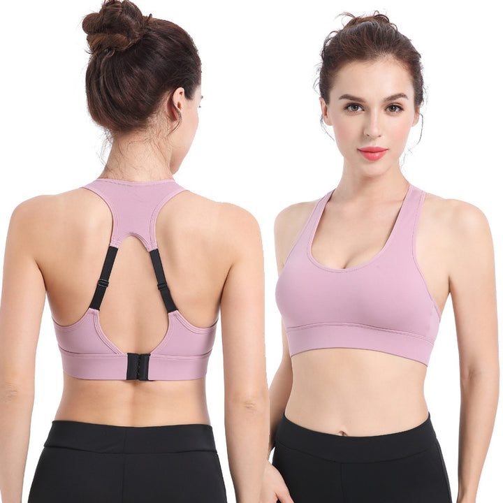 Female Adjustable Anti-Sag Sports Bra Running Quick-Drying Image 6