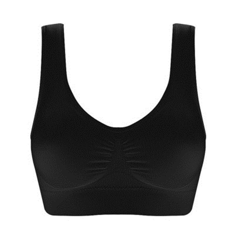 3Pcs Womens Plus Size Double Layer Sports Bra Image 1