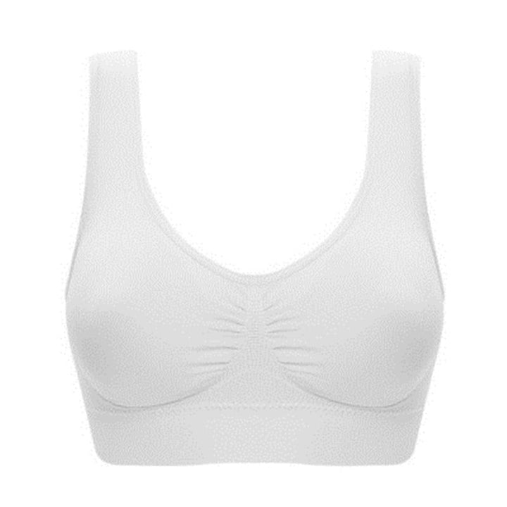 3Pcs Womens Plus Size Double Layer Sports Bra Image 1