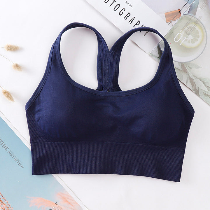 3Pcs Sports Underwear Women Vest Running Gather Image 6