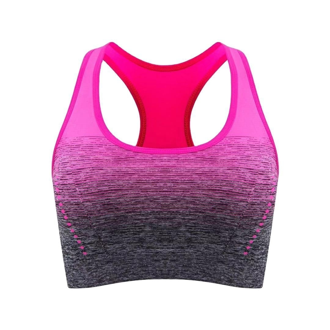 4Pcs Womens Sports Seamless Steelless Bra Image 6