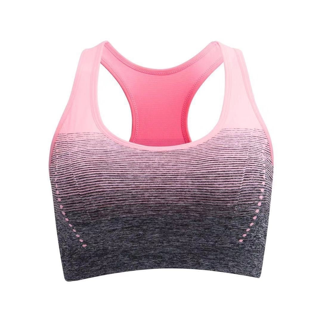 4Pcs Womens Sports Seamless Steelless Bra Image 7