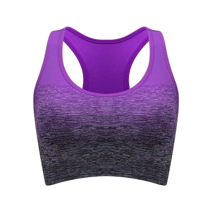 4Pcs Womens Sports Seamless Steelless Bra Image 9