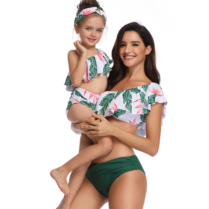 Split Mother And Daughter Swimwear Bikini Image 3