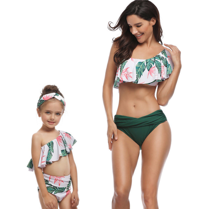 Split Mother And Daughter Swimwear Bikini Image 4