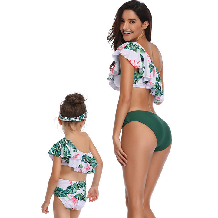 Split Mother And Daughter Swimwear Bikini Image 6