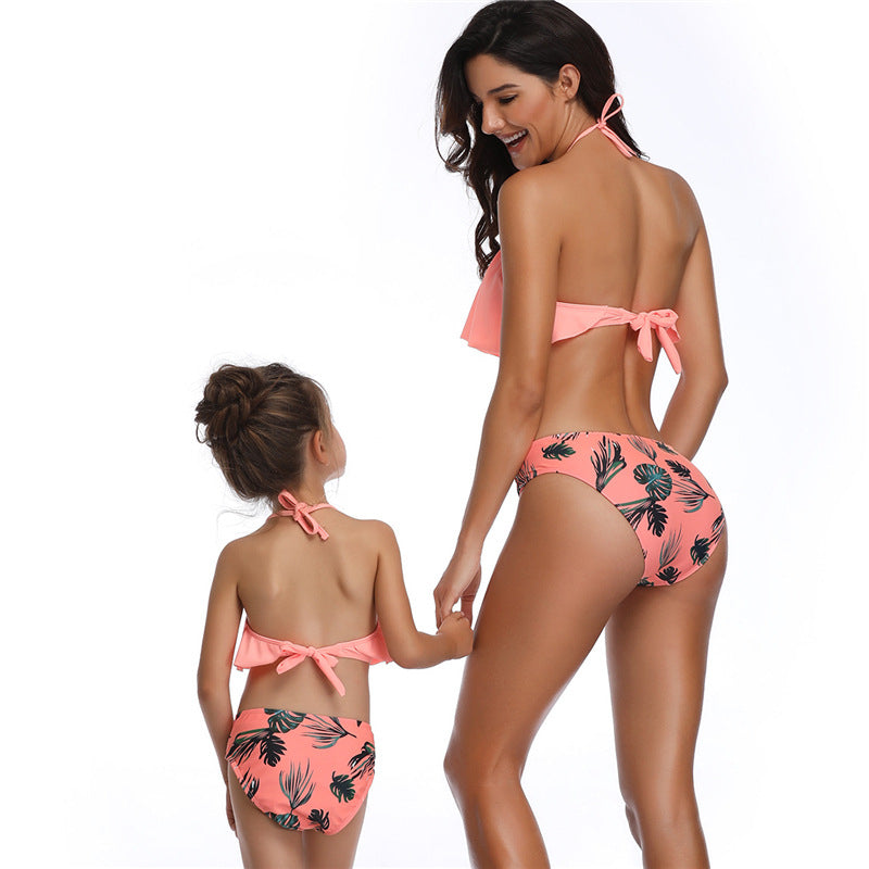 Split Mother And Daughter Swimwear Bikini Image 7
