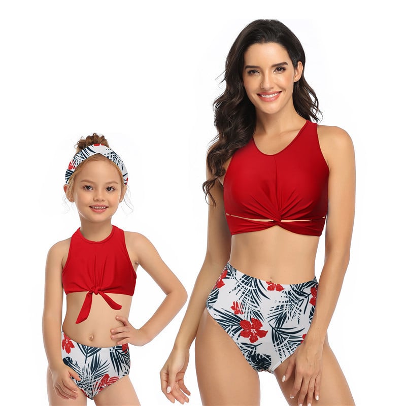 Fashion Bikini Parent-Child Swimwear Image 4