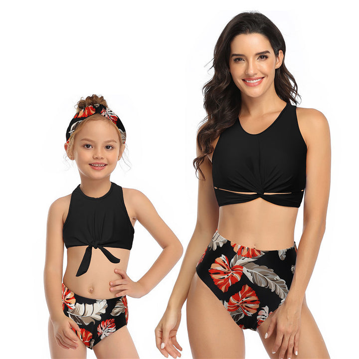 Fashion Bikini Parent-Child Swimwear Image 4