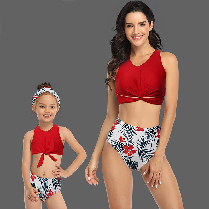 Fashion Bikini Parent-Child Swimwear Image 6