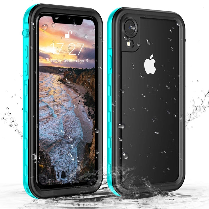 For Apple iPhone XR Redpepper Waterproof Swimming Shockproof Dirt Proof Case Cover Black Image 4