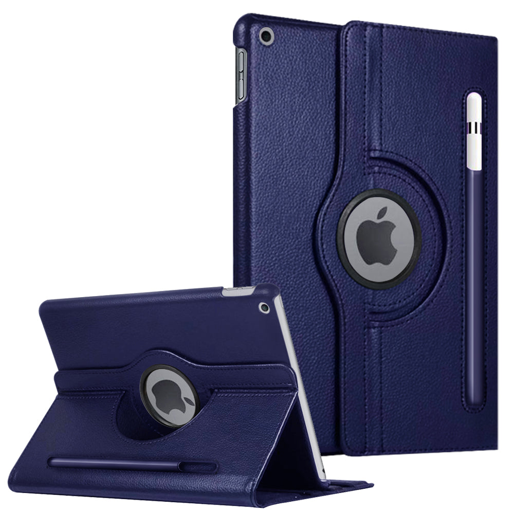 For Apple iPad Air 3 2019 / iPad Pro 10.5 inch 2017 360 Degree Rotating Stand W/ Pencil Slots Leather Folio Tablet Case Image 4