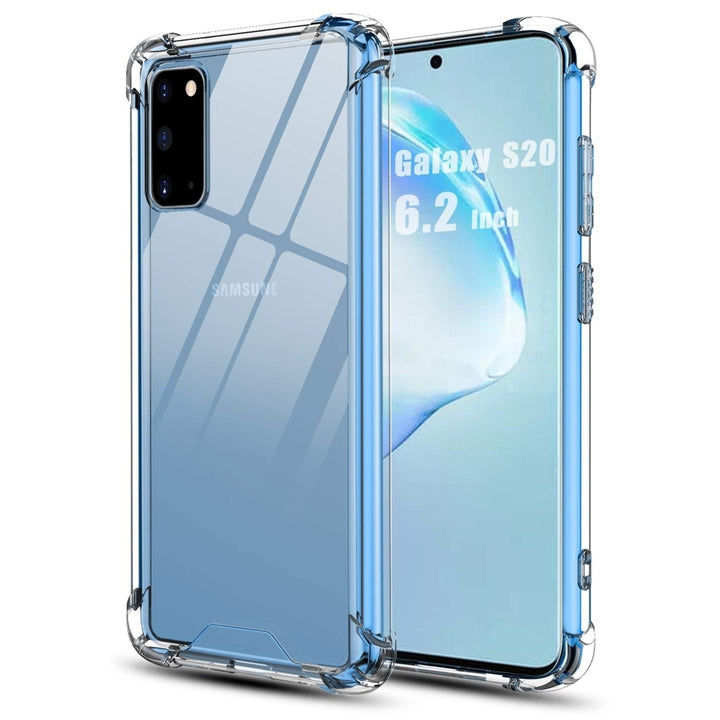 Samsung Galaxy S20 Hybrid TPU Transparent Case Clear Bumper Silicone Gel Cover Image 1