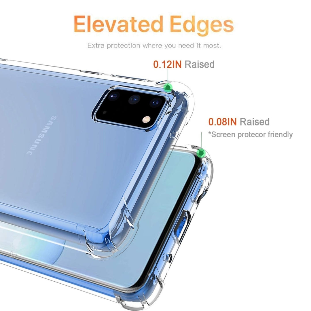 Samsung Galaxy S20 Hybrid TPU Transparent Case Clear Bumper Silicone Gel Cover Image 8