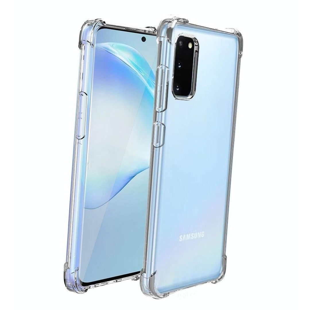 Samsung Galaxy S20 Hybrid TPU Transparent Case Clear Bumper Silicone Gel Cover Image 9