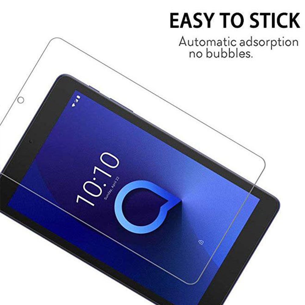 Alcatel Joy Tab 8 Inch Tempered Glass Screen Protector Anti-Fingerprint Clear Image 2