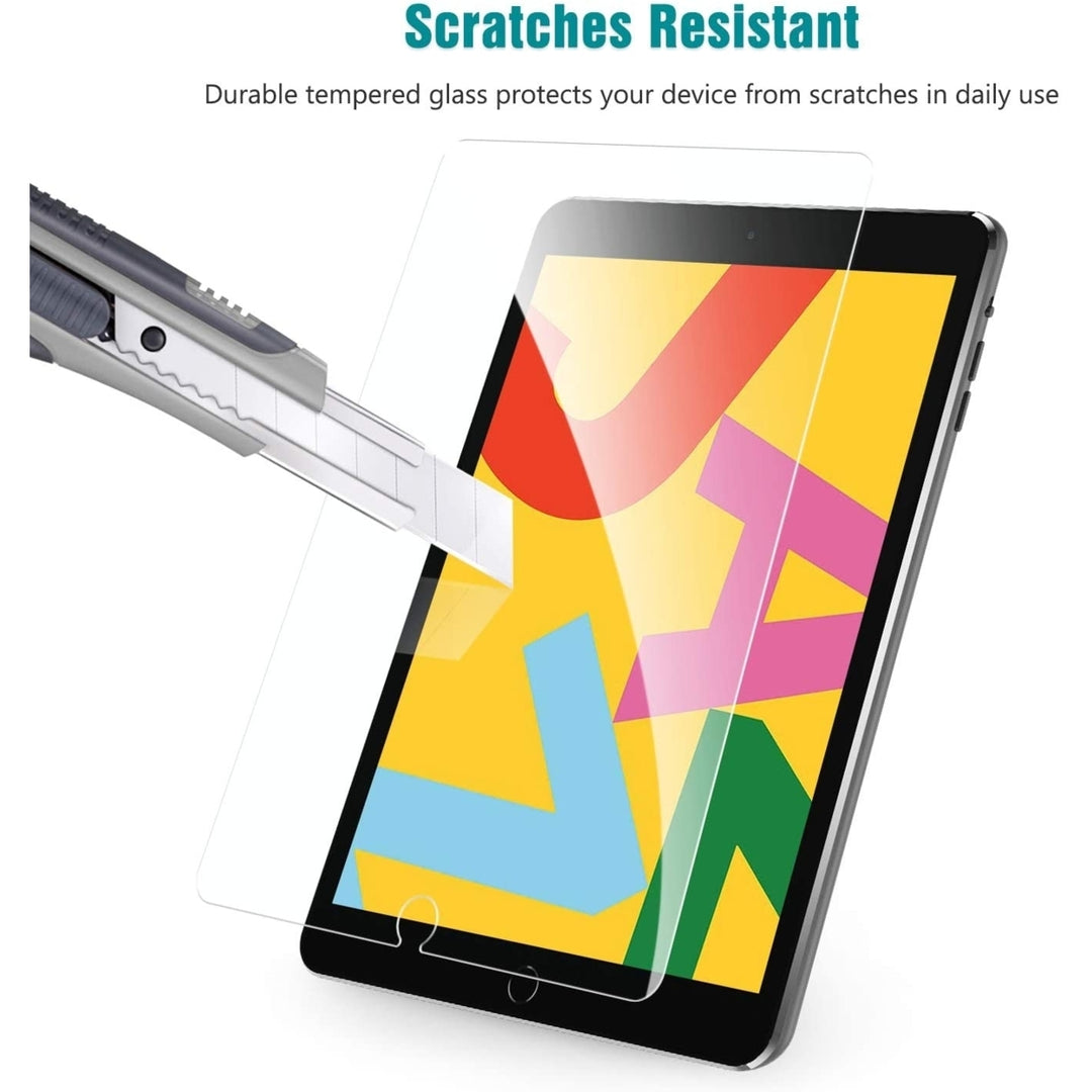 For Apple iPad 7th Generation 2019 10.2 inch / A2200 / A2198 / A2197 Tempered Glass Screen Protector Image 2