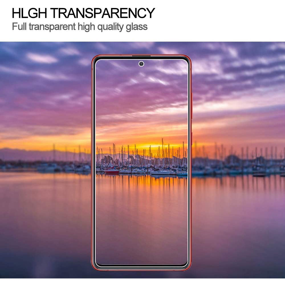 Samsung Galaxy Note 10 Lite A81 Tempered Glass Screen Protector Self-Adhesive Image 4