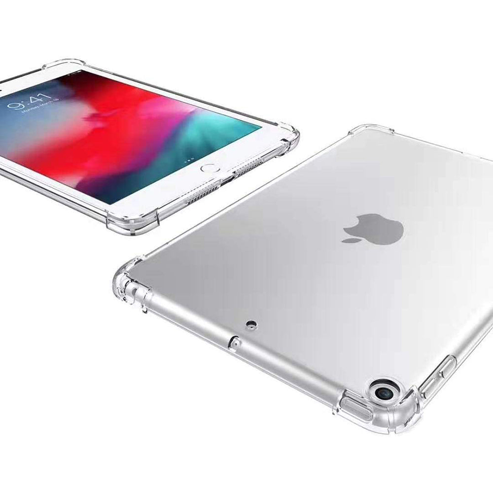 For Apple iPad Mini 5 / 4 / 3 / 2 / 1 Universal Full Body Hybrid Transparent TPU Bumper Case Cover Clear Image 2