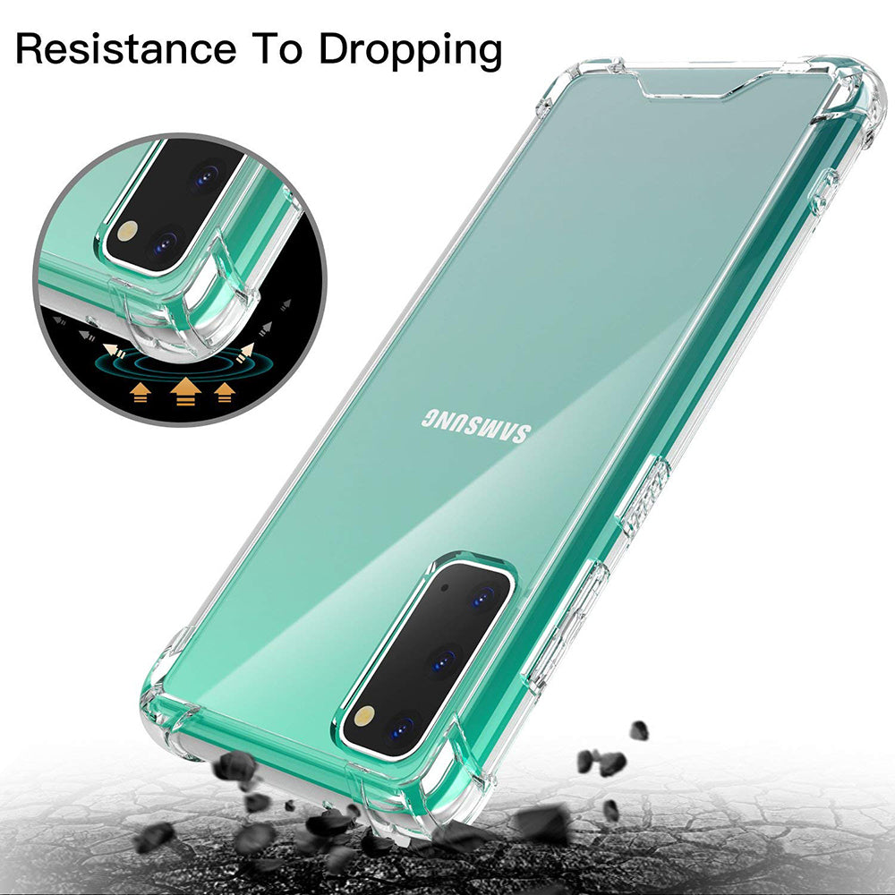 Samsung Galaxy S11E Clear TPU Hybrid Case Full Body Bumper Silicone Cover Image 2