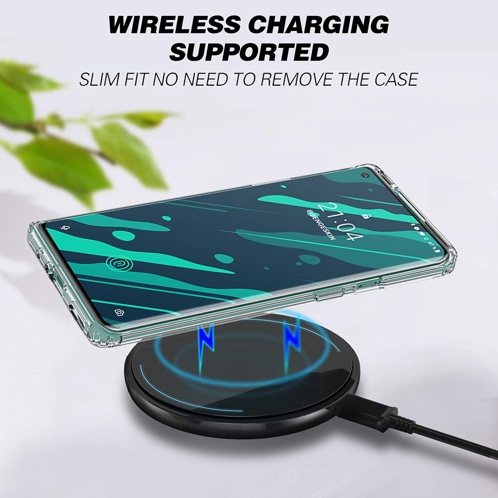 OnePlus 8 Pro Clear TPU Hybrid Case Transparent Silicone Bumper Cover Image 3