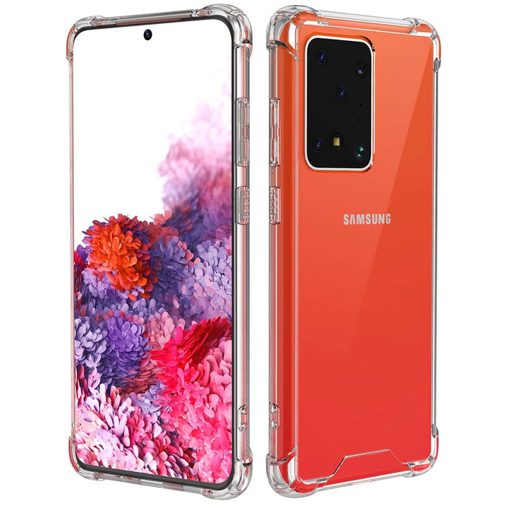 Samsung Galaxy S11 Plus Hybrid TPU Clear Case Transparent Bumper Protective Cover Image 1