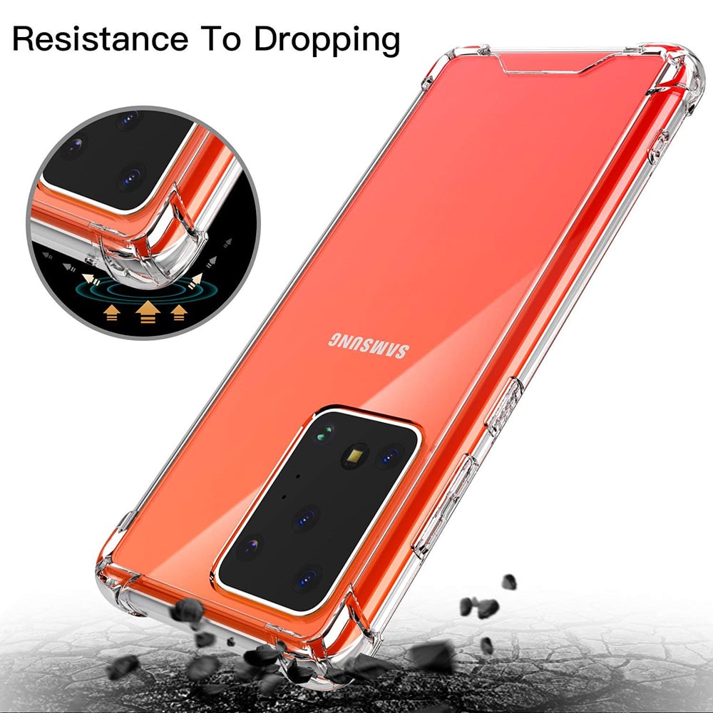 Samsung Galaxy S11 Plus Hybrid TPU Clear Case Transparent Bumper Protective Cover Image 2