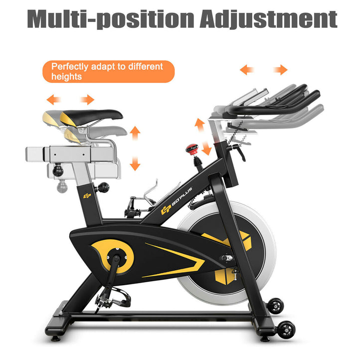 Magnetic Ex ercise Bike Stationary Belt Drive Image 10