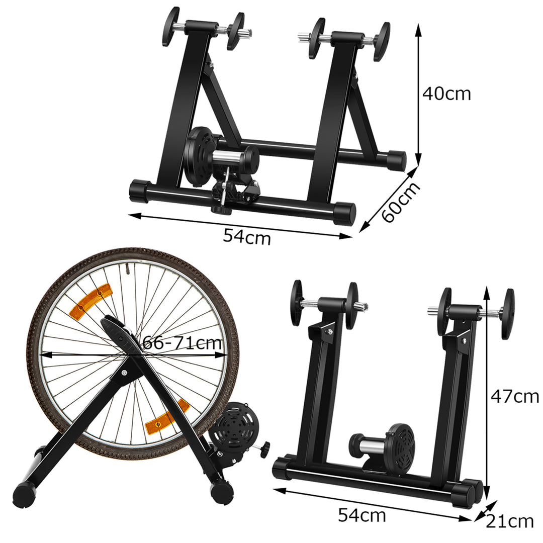 Bike Trainer Folding Bicycle Indoor Exercise Training Stand Image 9