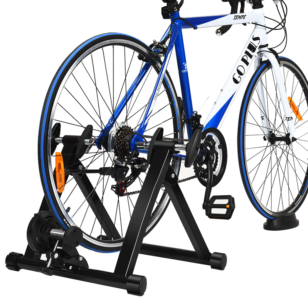 Bike Trainer Folding Bicycle Indoor Exercise Training Stand Image 10