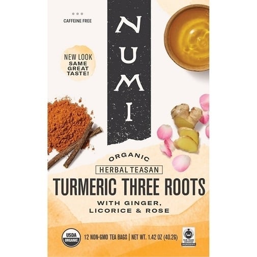 Numi Organic Tea Turmeric Three Roots Image 1