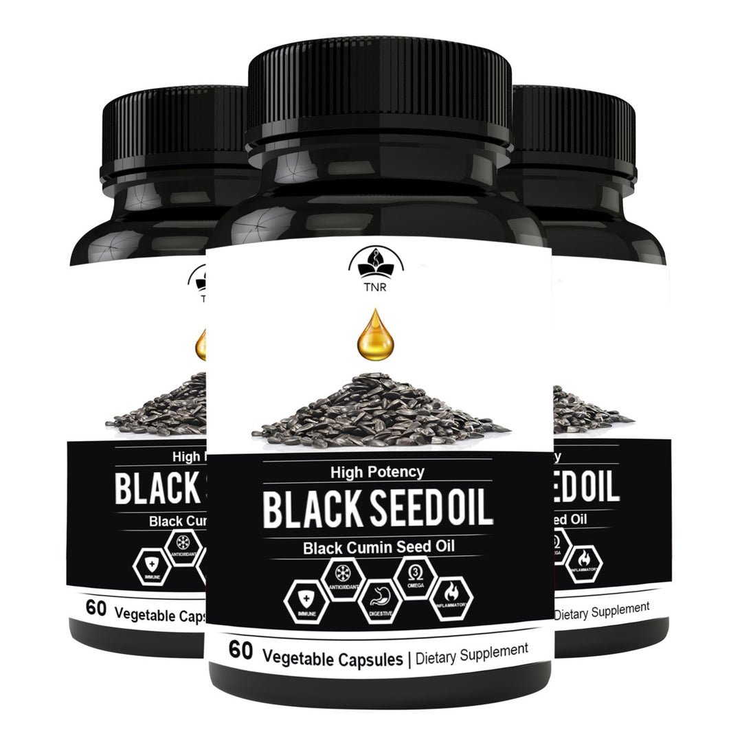 Totally Products Black Cumin Seed Oil 3 Bottles Natural Health Supplement Image 1