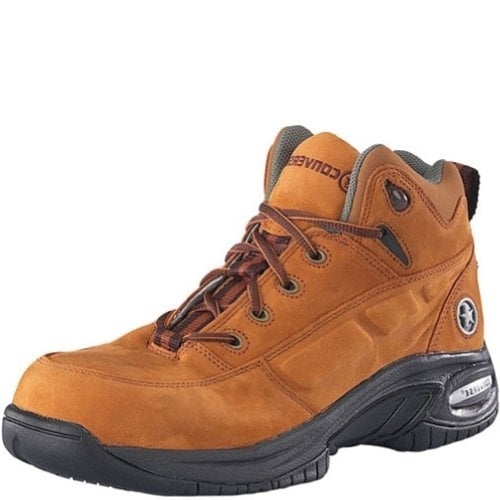 Converse Boots Men Composite Toe Nubuck Hiking Boots C4327 BROWN Image 1