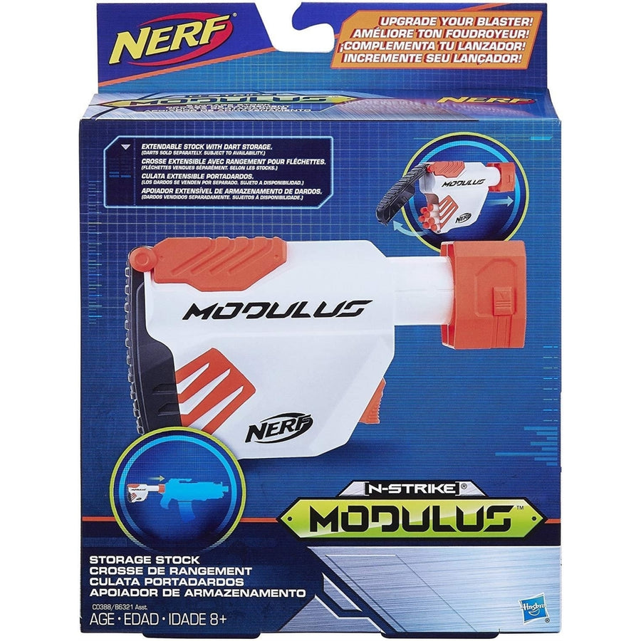 Nerf N-Strike Modulus Storage Stock Extendable Blaster Accessory Hasbro Image 1
