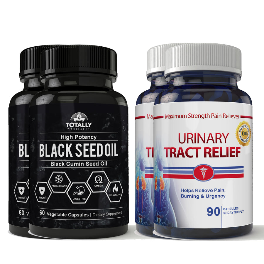Black Seed Oil plus Urinary Tract Relief Combo Pack (2 sets) Image 1