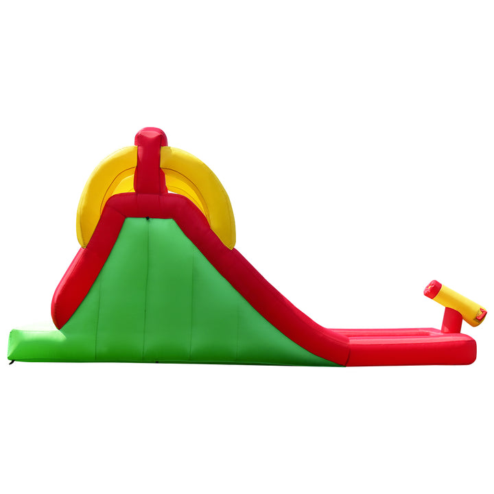 Inflatable Water Slide Bounce House Bouncer Kids Jumper Climbing w/ 480W Blower Image 8