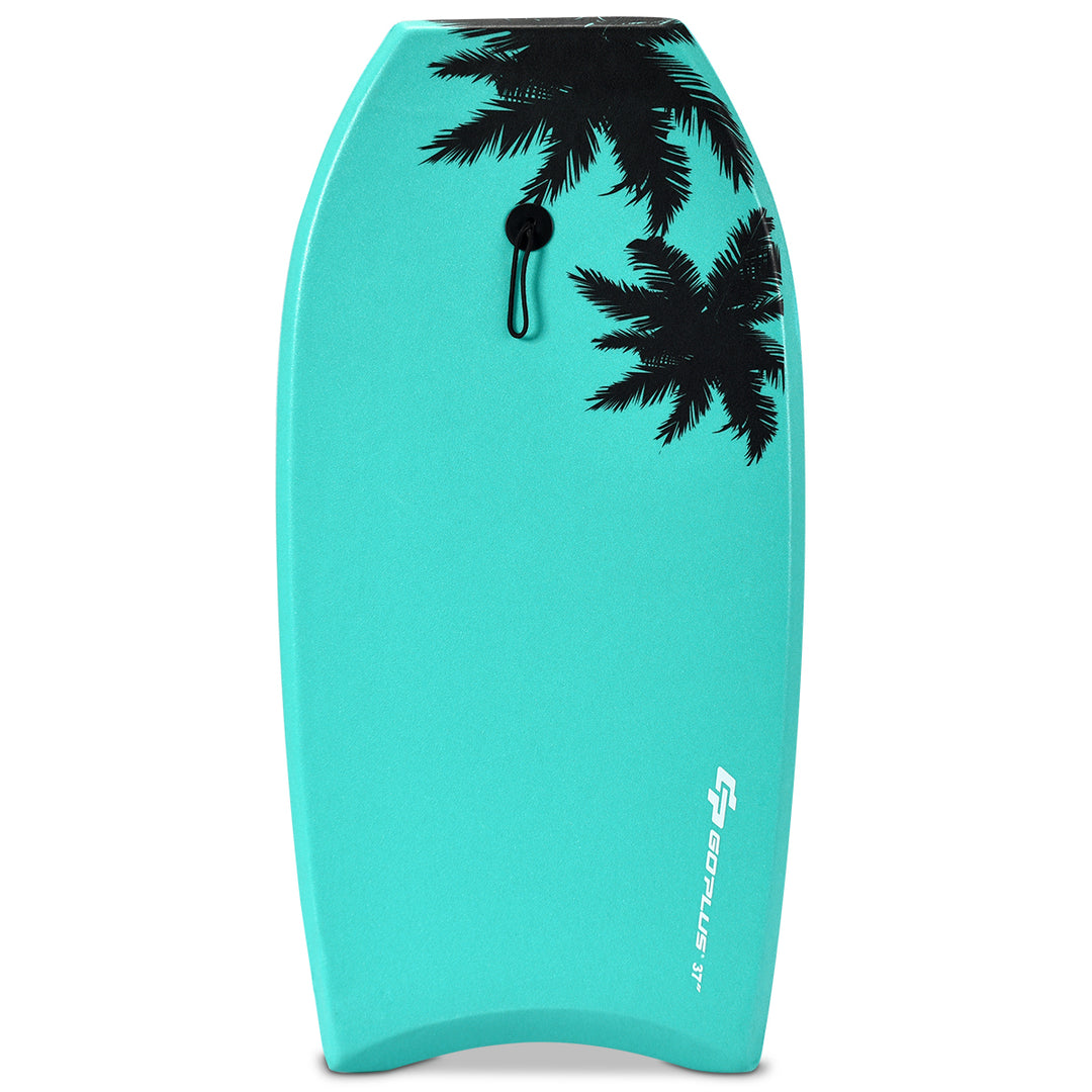 41 Lightweight Super Bodyboard Surfing W/Leash IXPE Deck EPS Core Boarding Green Image 10