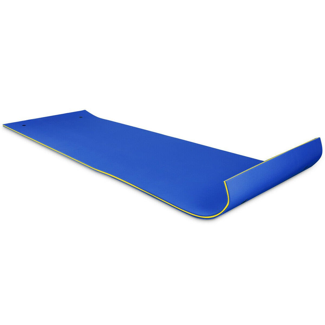 3 Layer Floating Water Pad Foam Mat Water Recreation Relaxing Tear-resistant 18 x 6 Image 8