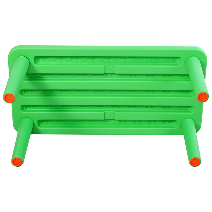 Kids Portable Plastic Table Learn and Play Activity School Home Furniture Green Image 6