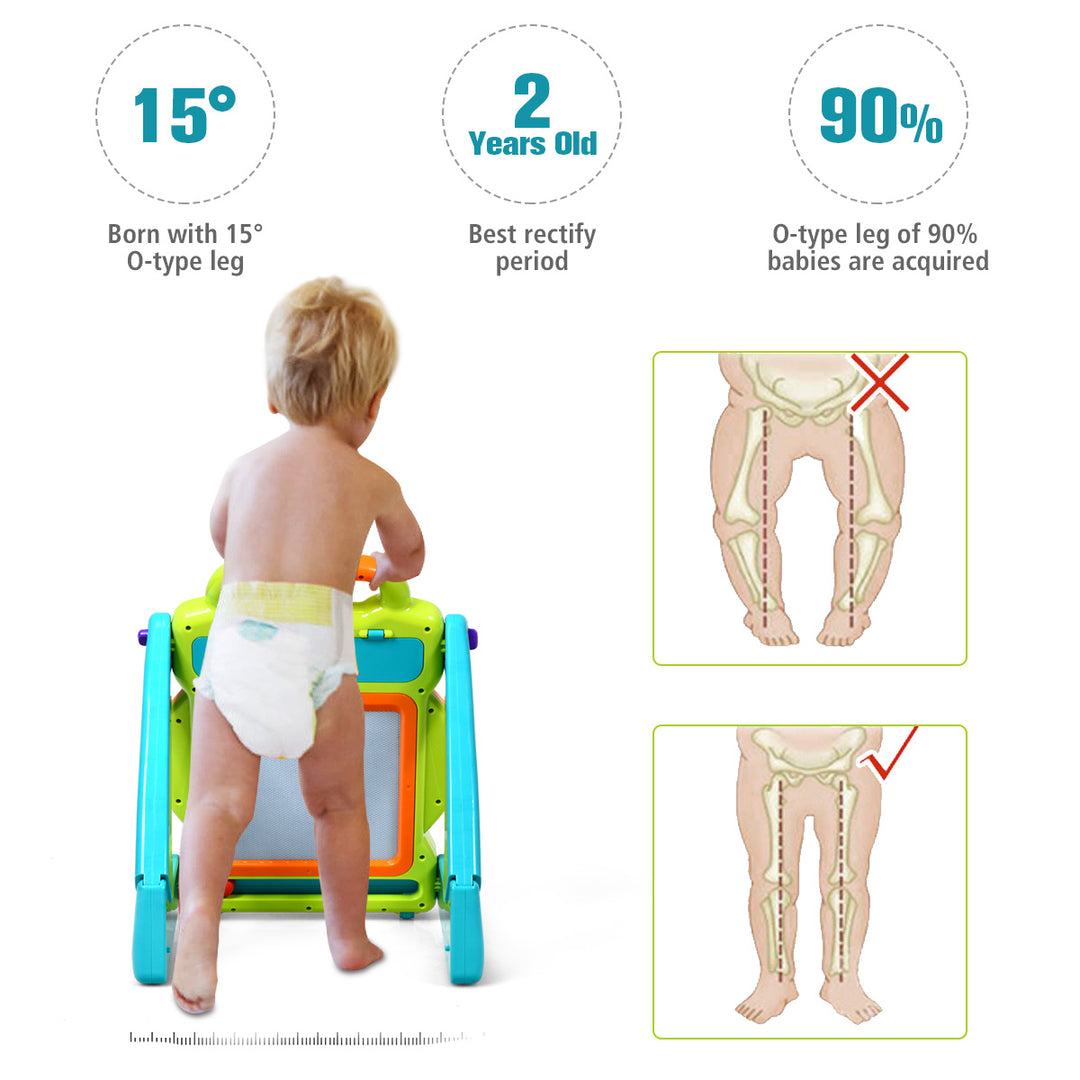 3 in 1 Sit to Stand Learning Walker Kids Activity Center Image 9