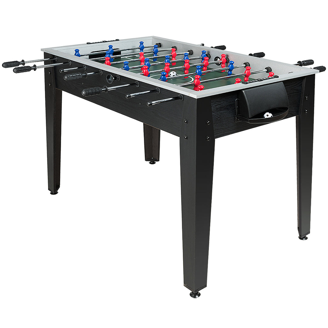 48 Competition Sized Wooden Soccer Foosball Table Adults and Kids Home Recreation Image 1