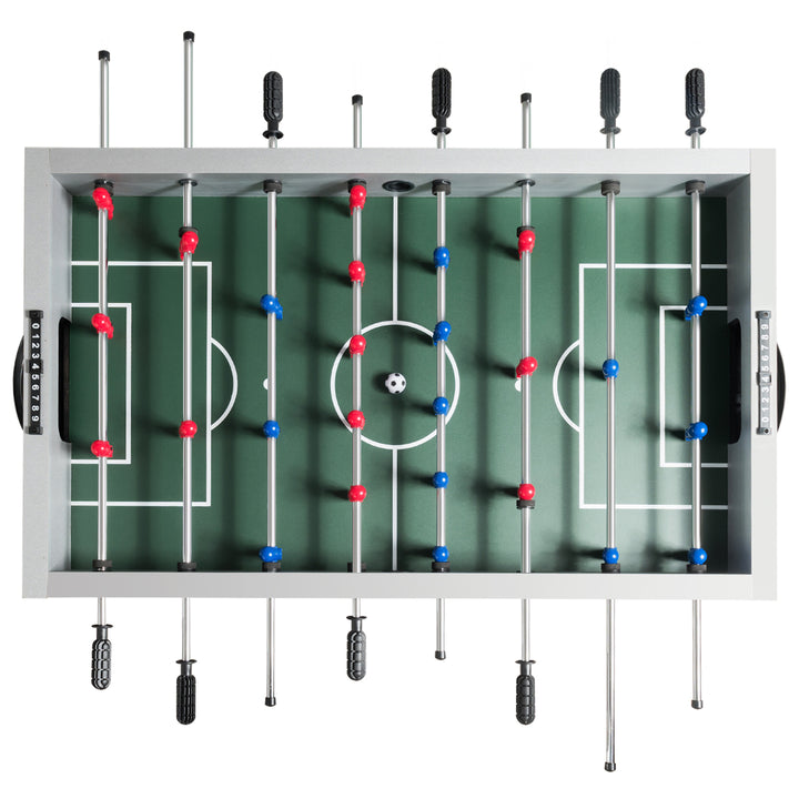 48 Competition Sized Wooden Soccer Foosball Table Adults and Kids Home Recreation Image 7