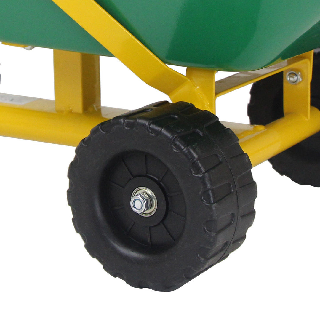 8 Kids Ride-on Sand Dumper Front Tipping Heavy Duty 4 Wheels Sand Toy Gift Image 9