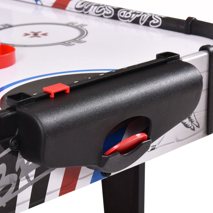 42Air Powered Hockey Table Game Room Indoor Sport Electronic Scoring 2 Pushers Image 7